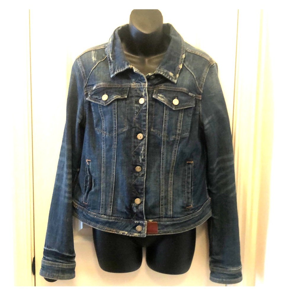 Pilcro and the Letterpress Vintage Denim Jacket